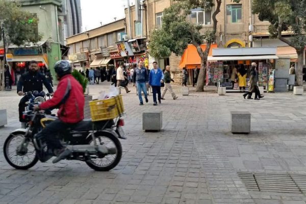 ممنوعیت ورود و توقف موتورسیکلت‌ها در پیاده راه بوعلی