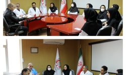 حضور نماینده MIC به منظور ممیزی و ارزیابی بخشهای فنی اداره کل انتقال خون استان