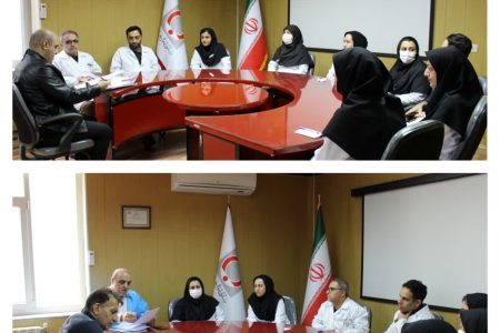 حضور نماینده MIC به منظور ممیزی و ارزیابی بخشهای فنی اداره کل انتقال خون استان