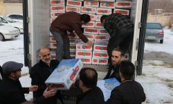 توزیع چهار و نیم تن گوشت گرم بین خانواده‌های تحت حمایت کمیته امداد همدان