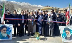 افتتاح فاز دوم کانال سنگی روستای گنبدکبود