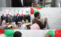 افتتاح 3 مدرسه جدید در منطقه فامنین با حضور استاندار