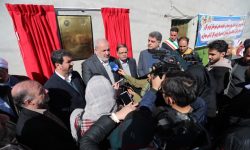 مجتمع آبرسانی اشترمل با حضور وزیر نیرو افتتاح شد