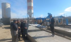 سرعت مناسب پروژه دال‌گذاری رودخانه بلوار شهید رئیسی