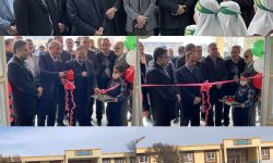 افتتاح مدرسه ۷ کلاسه روستای کوزره قهاوند به مناسبت دهه‌فجر