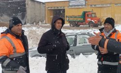 بازدید فرماندار شهرستان رزن از گردنه و راهدارخانه گرمک