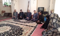 دلجویی مشاور امور جوانان ریاست امداد کشور از خانواده‌های بیمار صعب‌العلاج همدان