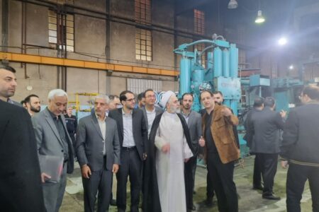 دادستان کل کشور از کارخانه کنترل گاز اکباتان بازدید کرد