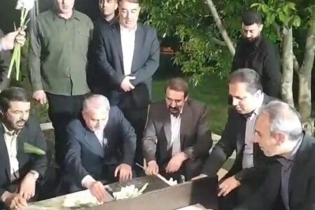 ادای احترام وزیر میراث فرهنگی به مقام شامخ شهدا