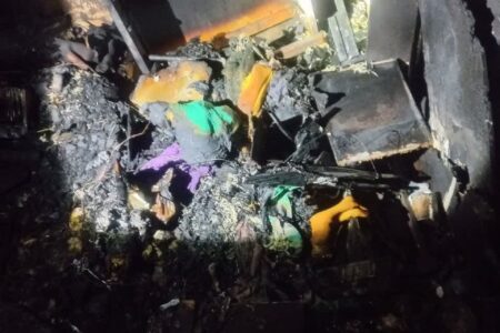 آتش‌سوزی سهمگین در محله اسلام شهر همدان