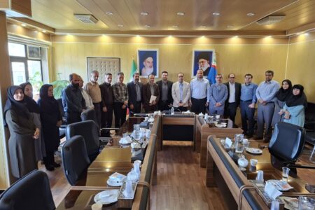 آیین تکریم و معارفه معاونت امور بازرگانی و توسعه تجارت اداره‌کل صمت استان همدان برگزار شد