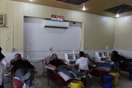 تجلی ایثار در همدان، پویش اهدای خون، مهر حسینی، برای ایران