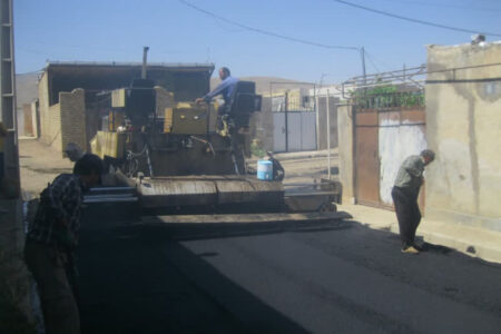 اتمام عملیات تکمیل فاز سوم اجرای طرح هادی روستای آورزمان ملایر