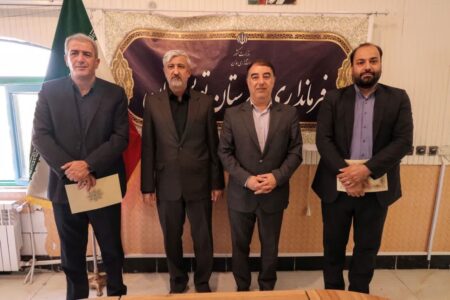 معارفه رئیس جدید اداره میراث‌فرهنگی تویسرکان