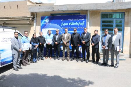 حرکت آزمایشگاه سیار کنترل کیفیت آب به قلب روستاها و شهرهای همدان