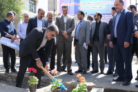 آغاز اجرای پروژه بخشی از شبکه جمع‌آوری فاضلاب ملایر