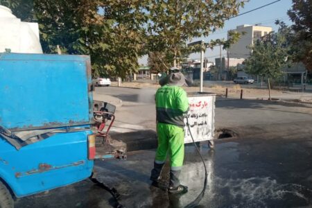 عملیات شستشوی باکس‌های زباله به صورت روزانه انجام می‌گردد