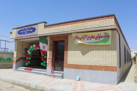مدرسه معلم شهید علیرضا احمدی روستای اورقین افتتاح شد