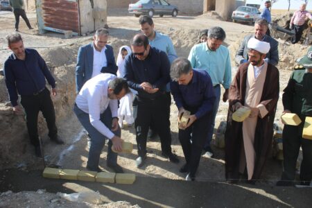 آیین خشت‌گذاری طرح ملی “مدرسه اولیا” برگزار شد