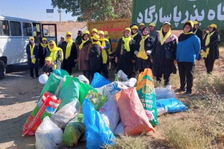 پاک‌سازی سایت دفع پسماند شهرداری همدان، هم‌گام با روز جهانی پاک‌سازی