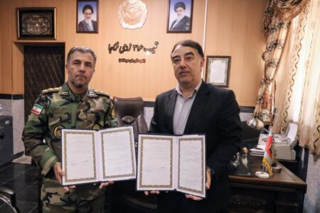 انعقاد تفاهم‌نامه همکاری میراث‌فرهنگی همدان با تیپ ۳۱۶ زرهی شهید قهرمان