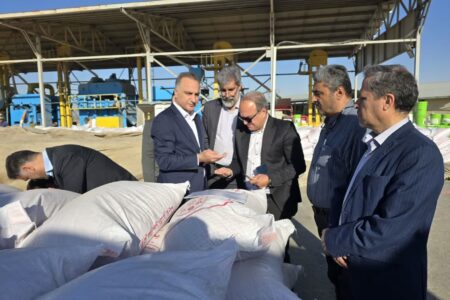 بازدید معاون وزیر جهاد کشاورزی از ایستگاه بذر نهران در همدان
