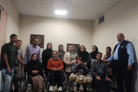 مسابقات پارا دارت به مناسبت هفته دفاع مقدس در همدان برگزار شد