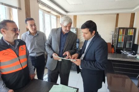 بازدید فرماندار تویسرکان از اداره راهداری و حمل‌ونقل جاده‌ای