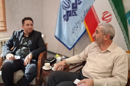 دیدار مدیرعامل شرکت سیاحتی علیصدر با مدیرکل صدا و سیمای استان