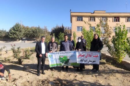 اجرای پویش نهالکاری «سلامت و تندرستی» در همدان با حضور ورزشکاران و مسئولان استانی