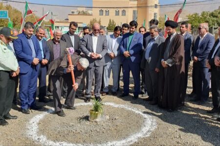 کلنگ‌زنی ساختمان دادسرای تویسرکان برگزار شد