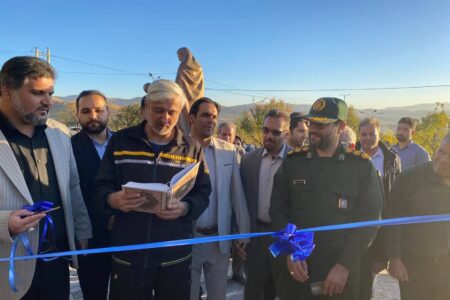 برگزاری آیین افتتاح آمفی‌تئاتر روباز و فاز دوم دریاچه مادر با حضور فرماندار تویسرکان