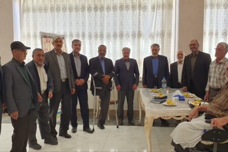 مراسم تجلیل از همسران جانبازان ۷۰ درصد برگزار شد