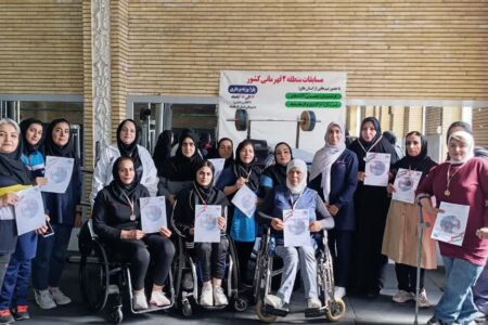 درخشش ورزشکاران جانباز و توانیاب همدانی در مسابقات پارا وزنه‌برداری منطقه غرب کشور