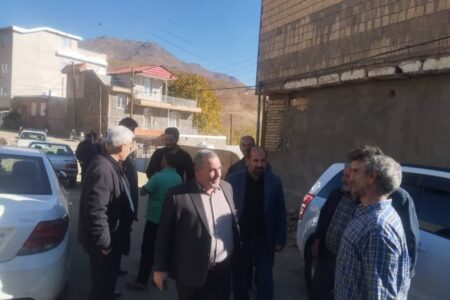 بازدید مدیرکل بنیاد مسکن استان همدان از روستای «گشانی»
