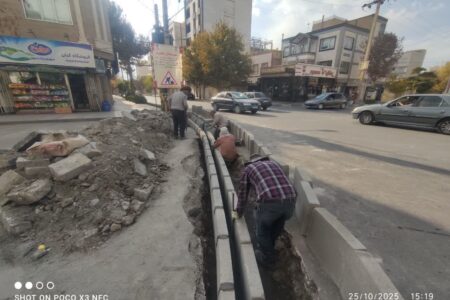 تداوم خدمات عمرانی و زیباسازی در منطقه سه همدان؛ از مرمت پله‌ها تا احداث سالن ورزشی