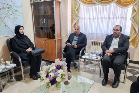 دیدار سرپرست اداره کل آموزش فنی و حرفه‌ای همدان با فرماندار و نماینده اسدآباد در مجلس شورای اسلامی