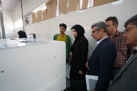 بازدید سرپرست اداره‌کل آموزش فنی‌و‌حرفه‌ای همدان از شرکت‌های تیوان صنعت و رایان نیک رزن