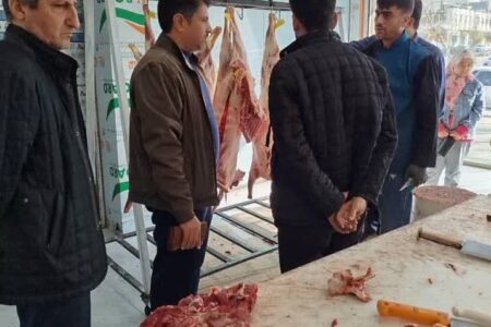 بازدید معاون برنامه‌ریزی و توسعه فرمانداری همدان از مرکز عرضه مستقیم مرغ و گوشت دولتی