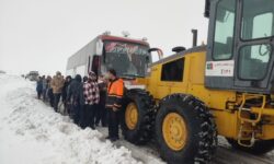 برف‌روبی بیش از ۶ هزار کیلومتر باند در همدان/ بازگشایی راه‌ ۹۵ روستا و امدادرسانی به ۱۵۱ مسافر