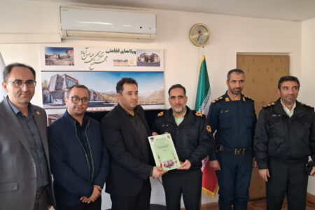 تداوم همکاری‌های دوجانبه شرکت سیاحتی علیصدر و فرماندهی انتظامی همدان
