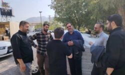 بازدید شهردار همدان از موکب سیدالشهدا(ع) و قدردانی از خدمت‌رسانی به زائران اربعین