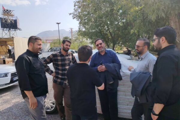 بازدید شهردار همدان از موکب سیدالشهدا(ع) و قدردانی از خدمت‌رسانی به زائران اربعین
