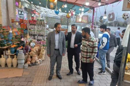 بازدید میدانی مدیر منطقه3 شهرداری از پروژه های فعال سطح منطقه و تعامل با شهروندان