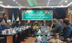 آئین تکریم و معارفه مدیرکل تعاون، کار و رفاه اجتماعی استان همدان برگزار شد