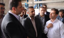 بازدید معاون اقتصادی استاندار و مدیرکل صمت استان همدان از شرکت صنایع نشاسته الوند