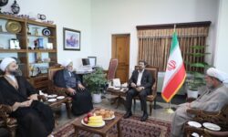 دیدار استاندار همدان با مدیرکل جدید اداره تبلیغات اسلامی استان