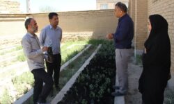 احداث نهالستان دانش‌آموزی در مدرسه شهید کریمی داق داق آباد