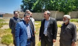 بازدید از روند بهسازی معابر روستای وندرآباد اسدآباد