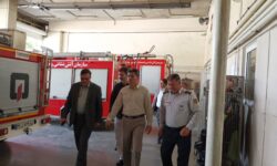 تأکید شهردار همدان بر ضرورت ارتقای تجهیزات و آمادگی آتش‌نشانان در بازدید از ایستگاه مرکزی آتش‌نشانی